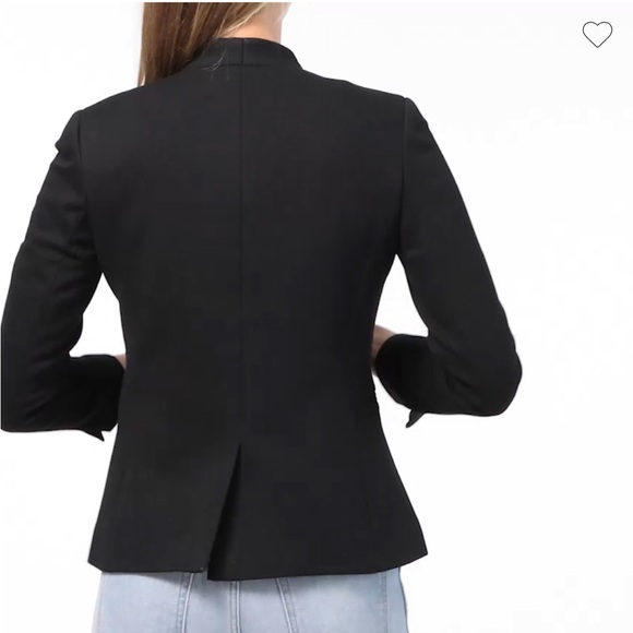 J.Crew 365 Going Out Blazer In Stretch Twill Black Womens 6 Tall - Picture 2 of 7